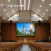 Écran LED P2.5 pour intérieur, panneau vidéo mural HD 640x480mm avec pas de pixel fin, HDR10+, 3840Hz, garantie 5 ans