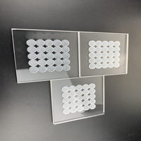 Panneau en verre de quartz percé au laser personnalisé de haute qualité résistant aux hautes températures-Produits de quartz en forme unique