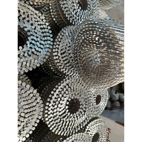 Clous en bobine à tige annelée en fer galvanisé à chaud, diamètre de la tête 5mm-8mm, qualité DIY, marque Doublemoon, modèle 2"-6"