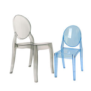 Vente en gros de <span class=keywords><strong>chaise</strong></span> fantôme sans bras <span class=keywords><strong>Victoria</strong></span> empilable couleur bleu moderne pour enfants pour événement de mariage - Product Image 1