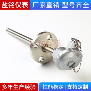 Saltming Flange Type Thermocouple K Type Stainless Steel Customizable Temperature Sensor - Product Image 3