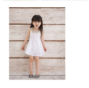 Vestido Corto sin Mangas con Lentejuelas y Volantes para Niñas, al por Mayor, de un Proveedor Chino - Product Image 6