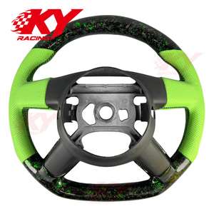 Volant de course personnalisé en fibre de carbone avec LED RPM pour Chrysler 300C 300 SRT SRT8 2004-2010, Dodge Challenger RT Charger SXT - Product Image 4