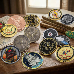 Monedas de Desafío Personalizadas 3D 2D, Logotipo Metálico, Recuerdo, Moneda Ficha de Aleación de Zinc Esmaltada con Diseño Grabado, Monedas Conmemorativas Coleccionables - Product Image 1