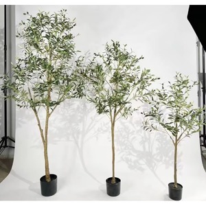 <span class=keywords><strong>Arbre</strong></span> d'olivier artificiel <span class=keywords><strong>en</strong></span> <span class=keywords><strong>pot</strong></span> <span class=keywords><strong>en</strong></span> plastique, grande décoration d'intérieur, 130 cm de haut, pour la maison et l'extérieur - Product Image 5