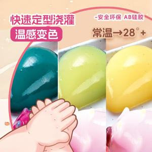 Juego de Juguetes de Silicona para Alimentos Ebella, 30.2cm x 25cm x 6cm, Frutas Realistas para Aliviar el Estrés, para Jóvenes Unisex - Product Image 3