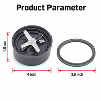 Lame d'extraction de rechange compatible avec les mixeurs Nutri 600W 900WPro Series