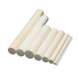 95% 96% 99% Aluminum Oxide Alumina Ceramic Rod / Cylinder / Stick / Roller / Shaft / Soild Tube