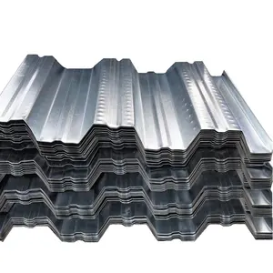 Herstellung Baumaterial heißgefütterte Gi-Stahlspule zinkbeschichtete Metalldachziegel wellblechdach verzinkte Stahlplatte