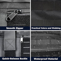Échantillon Gratuit : Gilet Tactique Modulaire Jacquard Étanche à Cadre Interne, Sacoche de Poitrine à Libération Rapide avec Pochette Molle pour Chargeur