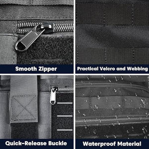 Free sample Nylon Tactical Modular Chest Rig Quick Release Vest Chest <b>Bag</b> Vest with <b>Molle</b> Mag Pouch - Product Image 4