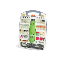 Ponceuse à matrice électrique, accessoires Dremel, Mini ponceuse à matrice rotative, ensemble d'outils, 234 pièces