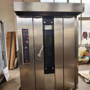 Séchoir électrique à gaz diesel à prix économique pour fruits et pizzas Four à pain commercial Machines de boulangerie 64 plateaux HX-64 rotatif - Product Image 4