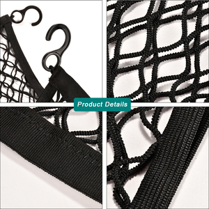 Vente en gros <span class=keywords><strong>de</strong></span> filet pour voiture Organisateur Suv <span class=keywords><strong>Cargo</strong></span> avec crochet Accessoires d'organisation - Product Image 6