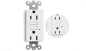 ETL A Énuméré 15A GFCI TR Prise avec Mise À La Terre Neutre électrique prise de courant alternatif 220V sortie - Product Image 6