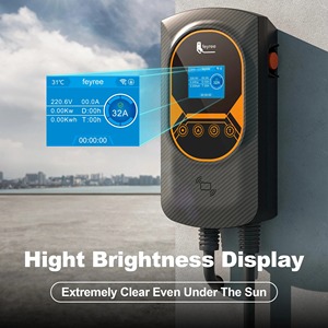 Cargador de Vehículos Eléctricos Feyree de 7kW, Wallbox NACS, Cargador para Auto Eléctrico de 32A, 1 Fase, Estación de Carga para Tesla con WiFi Inteligente y Tarjeta RFID - Product Image 3