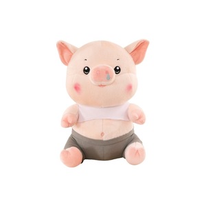 Peluche a forma di maialino grasso dei <span class=keywords><strong>cartoni</strong></span> <span class=keywords><strong>animati</strong></span>, imbottito in cotone PP, per bambini e bambine 8-13 anni, cuscino da abbraccio per dormire, vendita all'ingrosso per l'esportazione - Product Image 5