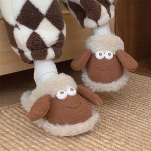 XIXIXITIAO Mianyang Carte Mode Pantoufles Souple Pvc Chaussures 100% Laine Feutrée Unny Enfants Parent Adulte pour Dames et Enfants - Product Image 3