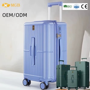 Mgob कस्टम निर्माता सूटकेस टास लॉक नीड़ बैग पीसी हार्ड शेल ट्रॉली सूटकेस 20 26 30 इंच का सामान हार्डसाइड बैग - Product Image 1