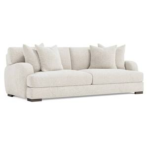 Cojines de felpa lujosamente suaves para sofá moderno con brazos altos, juego de sofás de tela de lujo para sala de estar moderna, muebles para sala de estar. - Product Image 1