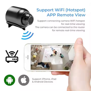 กล้องมินิคิวบ์ไร้สายสำหรับบ้าน รองรับ WiFi ภายนอกอาคาร กันน้ำ ตรวจจับความเคลื่อนไหว ระบบรักษาความปลอดภัย รองรับ MicroSD - Product Image 4