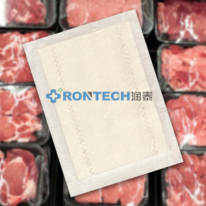 Thực Phẩm Khay Phân Hủy Sinh Học Sap Cao Khả Năng Hấp Thụ Thịt Soaker Miếng Đệm Máy Đóng Gói - Product Image 6