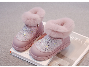 Giày bông trẻ em-Giày Tuyết Ấm Áp và mềm mại cho mùa thu và mùa đông, với đế dày chống trượt. - Product Image 4