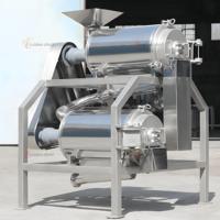 Elektrische Tamarinde Pulpmachine Zaad En Pulp Separator Voor Vla Appelmango Fruit Verwerking