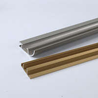Décoration d'intérieur moderne Série 6000 Plusieurs couleurs Profil en aluminium Tailles personnalisées Design élégant Services de pliage et de découpe Installation facile