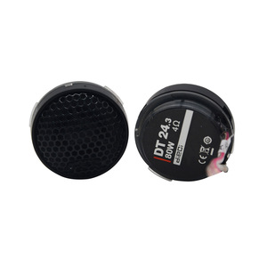 Hertz DT 24.3 Comp Tweeter 80W 4 Ohm <b>Car</b> Audio Speaker Pair with DX100.3 <b>Amplifier</b> and Wiring Kit - Product Image 4