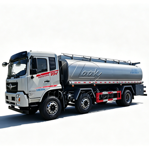 Camion-citerne à carburant de 25000L à vendre, camion de ravitaillement mobile, camion à essence, utilisé pour le ravitaillement des chantiers de construction - Product Image 1