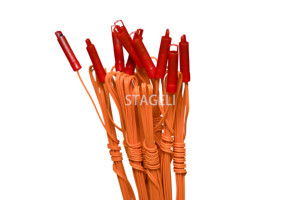 Hot Bán An Toàn Cầu Chì 0.3 0.5 1 2 3M Điện Igniters Hiển Thị Pháo Hoa ematchs Igniter Bắn Hệ Thống Pháo Hoa - Product Image 2