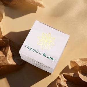 Scatola Cosmetica di Lusso Personalizzata con Stampa, Confezione in Carta Ecologica Testurizzata con Dettagli in Rilievo - Product Image 1