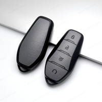 Étui de protection pour clé de voiture en cuir TPU DM pour BYD Song Qin Han EV Tang DM 2018 - 2022, coque de protection, accessoires automobiles