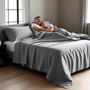 Kraliçe boyutu 4 parça mikrofiber levha seti düz renk derin cep monte ve ev ve otel için düz çarşaf - Product Image 2