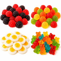 Caramelos de Goma con Forma de Huevo Frito Personalizados, Sabor Agridulce, Suaves, Halal, Fabricante, OEM, ODM, Marca Privada, TIK TOK, Venta al por Mayor