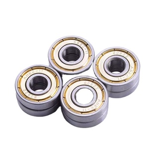 Deep Groove Custom Printed 608 ABEC-9 Skateboard Longboard Roller Skate Bearings Patines or 3 <strong>Wheels</strong> Inline Skate - Product Image 2