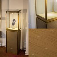 Vitrine de présentation de bijoux en verre et métal de luxe Sundo avec logo personnalisé pour montres et bijoux