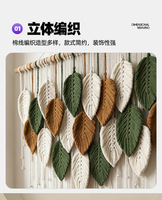 Décoration murale moderne en macramé, style bohème, en coton tissé, pour appartement, livraison directe pour anniversaire