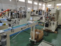 Mouchoir de type standard faisant la machine 500-600 feuilles/min prix de pliage de tissu de poche pour l'utilisation de restaurant d'usine de fabrication