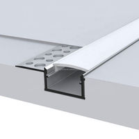Perfil de Aluminio para Techo de Pladur con Canal LED para Tira de Luz, Precio de Fábrica