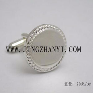 Jingzhanyi fabbrica 925 gemelli da uomo in argento Sterling Link di alta gioielleria per matrimonio e regali di san valentino per papà - Product Image 1