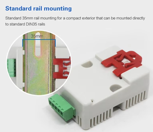 CWT-DTH din35 theo dõi <span class=keywords><strong>modbus</strong></span> rtu RS485 Nhựa nhiệt độ và độ ẩm Transmitter OEM/ODM IP65 1 năm bảo hành - Product Image 4