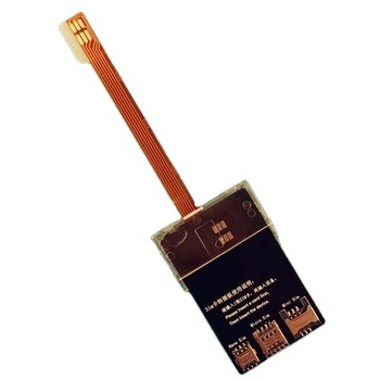 Nano SIM Card Opener Micro Sim Adapter Mobile Front Desk Writing Card Adapter Board  Mini Sim Large Card Holder