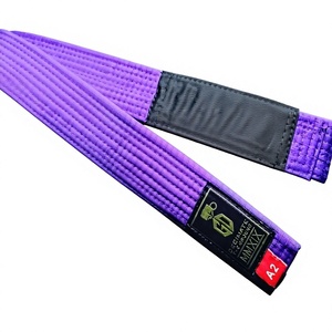 Custom Brazilian Jiu Jitsu BJJ <b>Belt</b> Premium Cotton Martial Arts Grappling Academy Training Competition <b>Belt</b> - Product Image 1
