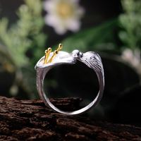 Bagues colibri en argent sterling véritable 925 personnalisées bijoux fins pour femmes hommes