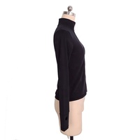 Haute qualité patinage artistique formation porter enfants filles Performance vestes noir chaud polaire patinage sur glace rouleau tenues pour les femmes