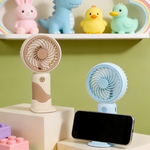 LingPan Portable <b>Fan</b> 5W Rechargeable Battery Handheld With <b>Stand</b> For Outdoor Use - Product Image 2