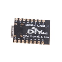 Carte de développement DIYmall 5V ESP32-C3-MINI, module ESP32 Wi-Fi+BT avec connecteur d'antenne pour projets Arduino IoT