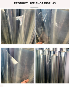 Gulungan Film Pvc Transparan Super Jernih Lembar Film Pvc Film Perekat Pvc Bening